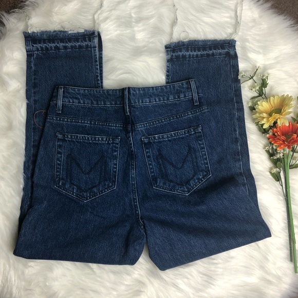 NWT Mumu Brooklyn Sapphire Straight Leg Jeans 27 - Picture 5 of 8